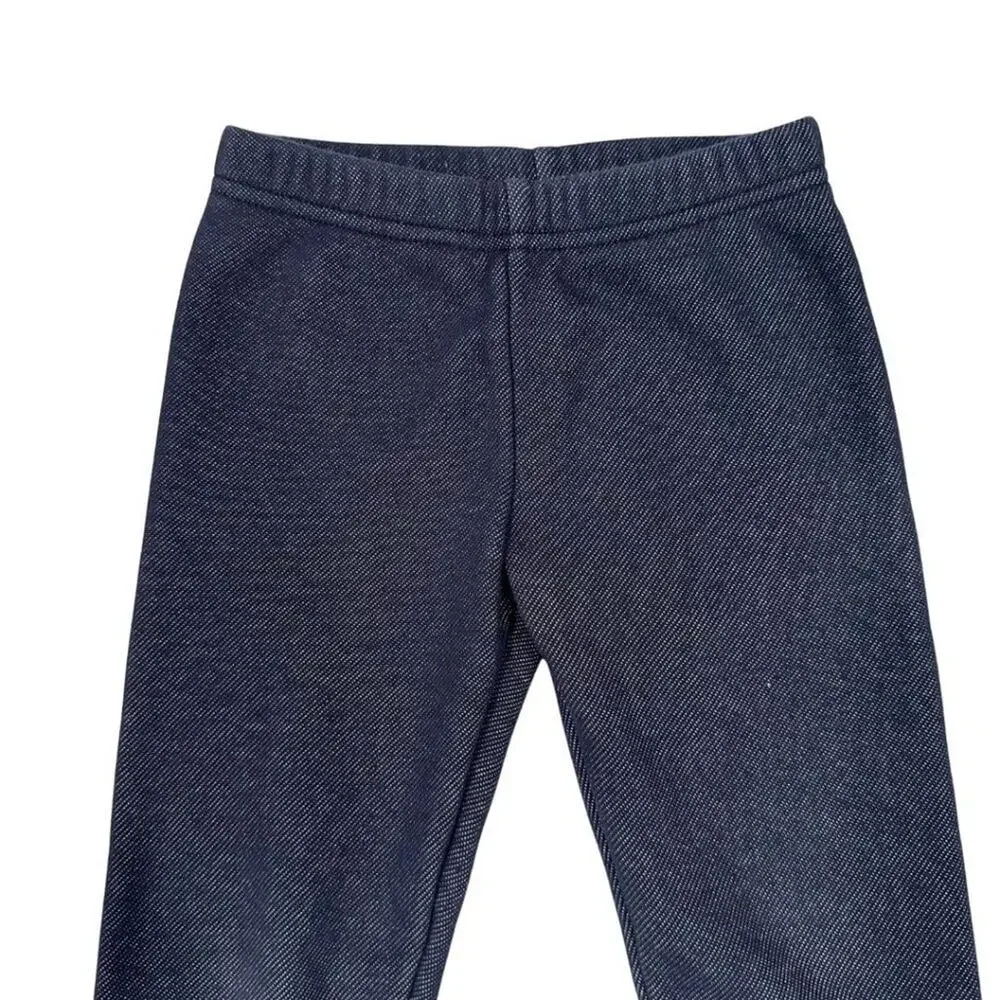 GAP Kids Sherpa-Lined Leggings Denim 3T